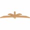 Ekena Millwork Davenport Timber Gable Bracket, Western Red Cedar, 96"W x 28"H x 3 1/2"D x 5 1/2"F, 7/12 Pitch GBW096X28X0406DAV00SWR - alternate 2